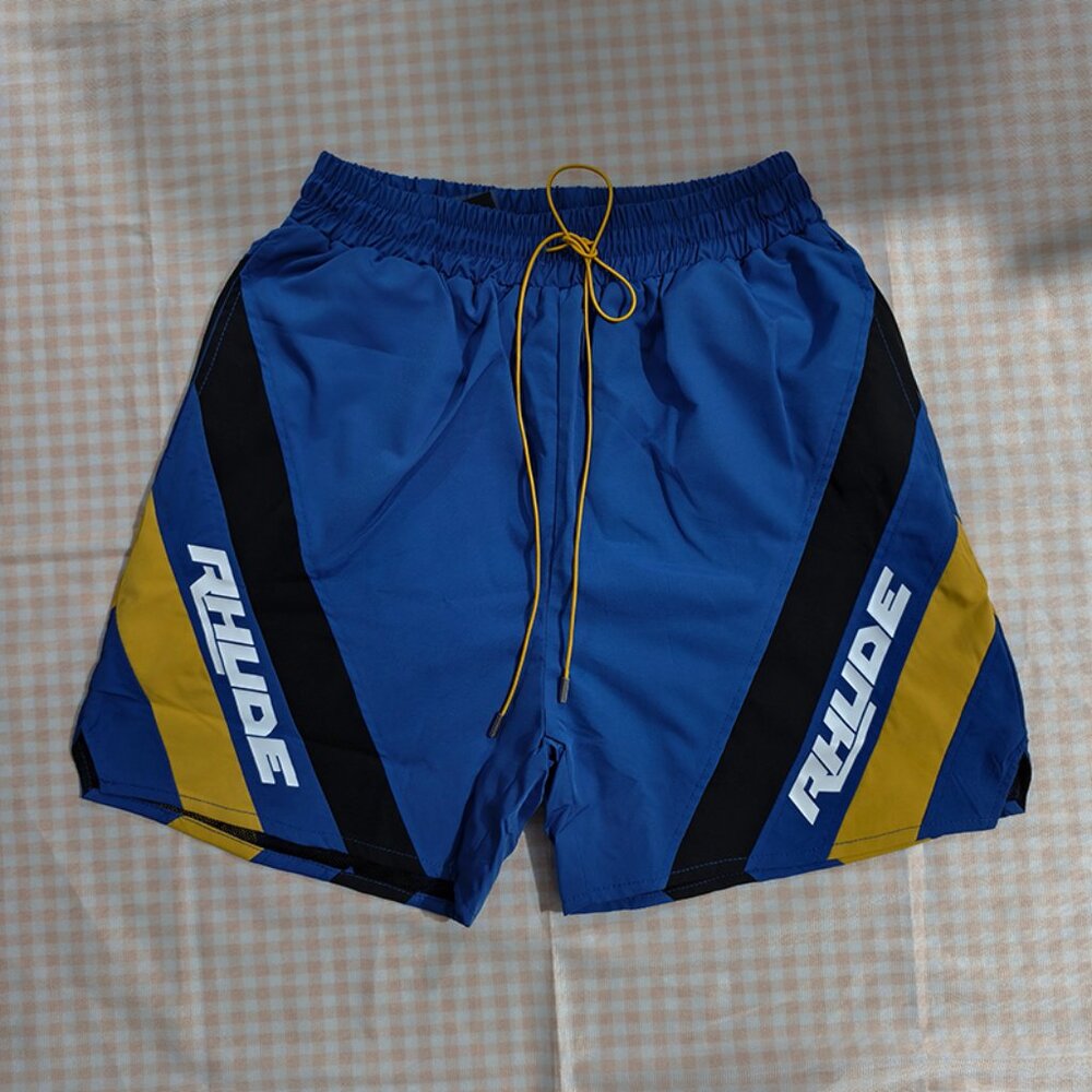 Rhude Blue Athletic Shorts